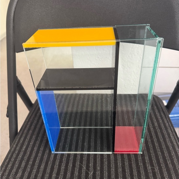 MONDRIAN, vase box, 3 openings, like new - Picture 1 of 6